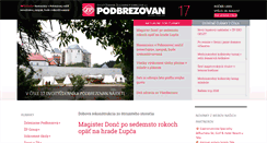 Desktop Screenshot of podbrezovan.sk